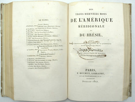 Des colonies et de la révolution actuelle de l'Amérique. SUIVI de Des trois derniers mois de l’Amérique méridionale et du Brésil
. PRADT, Dominique ...
