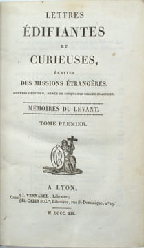 Lettres Édifiantes et Curieuses, écrites des Missions étrangères. Nouvelle édition.
. JÉSUITES