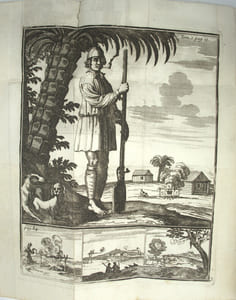 Histoire des aventuriers flibustiers qui se sont signalés dans les Indes. Contenant ce qu'ils y ont fait de remarquable, avec la vie, les moeurs & les coutumes des Boucaniers, & des habitants de St. Domingue & de la Tortue ; une description exacte de ces lieux, & un état des offices, tant Ecclésiastiques que Séculiers, & ce que les Grands Princes de l'Europe y possèdent. Le tout enrichi de cartes géographiques & de figures en taille-douce. Nouvelle édition, ….
