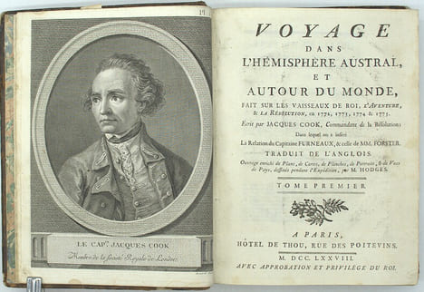 Voyage dans l'hémisphère austral, et autour du monde, fait sur les vaisseaux de roi,  l'Aventure et la Résolution en 1772, 1773, 1774 & 1775, TOME 1 ...