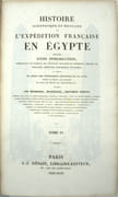 Histoire scientifique et militaire de l’expédition française en Égypte. Publication collective dirigée par Louis Reybaud. 
 par REYBAUD (dir. édition), SAINTINE, MARCEL, etc
 - Image 4