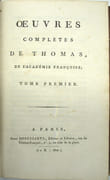 Œuvres complètes de Thomas de l’académie françoise.
 par THOMAS (Antoine-Léonard)
 - Image 2