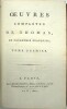 Œuvres compl&egrave;tes de Thomas de l’acad&eacute;mie fran&ccedil;oise.
. THOMAS (Antoine-L&eacute;onard)
