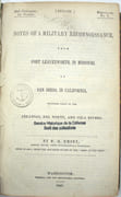 Notes of a Military Reconnoissance, from Fort Leavenworth, in Missouri, to San Diego, in California ; including parts of the Arkansas, Del Norte, and Gila Rivers.

 par EMORY, William Hemsley.

 - Image 2