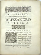 Vita del seruo di Dio D. Toriuio Alfonso Mogrouejo : dedicato alla Santità di Nostro Signore Alessandro VII Pontefice Massimo
 par LAPI, Michel Angelo
 - Image 4