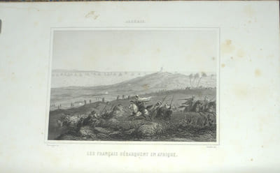 L’Algérie ancienne et moderne depuis les premiers établissements des carthaginois jusqu’à la prise de la Smalah d Abd-El-Kader. Vignettes par Raffet et Rouargue Frères.
