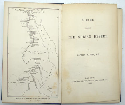 A ride through the Nubian desert [Une traversée du désert nubien]
. PEEL (William)

