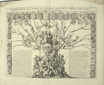 Atlas historique ou Nouvelle Introduction à l'Histoire, à la Chronologie & à la Géographie Ancienne et Moderne, représentée dans de Nouvelles Cartes, ...par Mr C***. Avec des Dissertations sur l'Histoire de chaque Etat par Mr. Gueudeville. Tome II, Première partie qui comprend l'Allemagne, la Prusse, la Hongrie & la Bohème.
