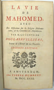 La Vie de Mahomed avec des réflexions sur la religion Mahometane, & les coutumes des musulmans… Seconde édition
 par BOULAINVILLIERS (Comte de)
 - Image 2