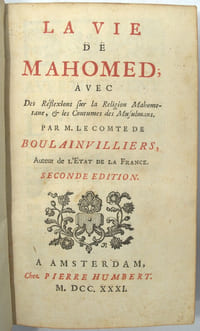 La Vie de Mahomed avec des réflexions sur la religion Mahometane, & les coutumes des musulmans… Seconde édition
