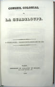 2e Législature-Session extraordinaire de 1838
 par CONSEIL COLONIAL DE LA GUADELOUPE, 
 - Image 2