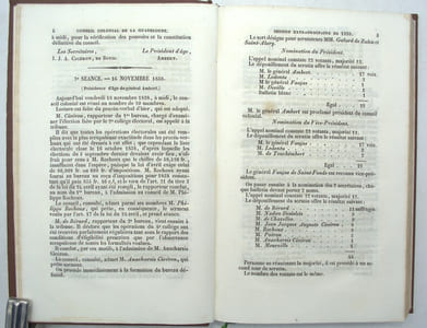 2e Législature-Session extraordinaire de 1838
