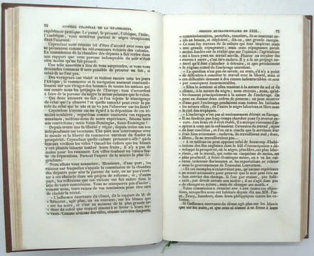 2e Législature-Session extraordinaire de 1838
. CONSEIL COLONIAL DE LA GUADELOUPE,