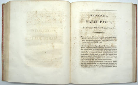 Recueil de Voyages et de mémoires. Publié par la Société de Géographie.
. MARCO POLO. Société de Géographie.