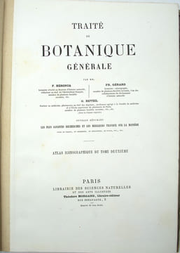 Traité de botanique générale. Atlas iconographique du tome deuxième seul
. HÉRINCQ (F.), GÉRARD (F.) et RÉVEIL (O).
