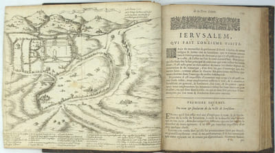 Histoire et voyage de la terre-sainte, ou tout ce qu’il y a de plus remarquable dans les saints lieux, est très-exactement décrit.
