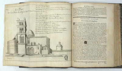 Histoire et voyage de la terre-sainte, ou tout ce qu’il y a de plus remarquable dans les saints lieux, est très-exactement décrit.
