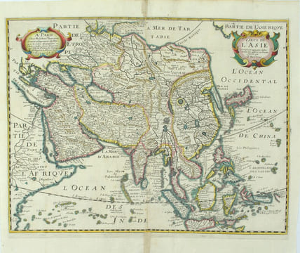 Carte de l’Asie Corrigée et augmentée dessus toutes les autres cy devant faictes par P. Bertuis…
. TAVERNIER, Melchior (1564 - 1644) / BERTIUS, ...