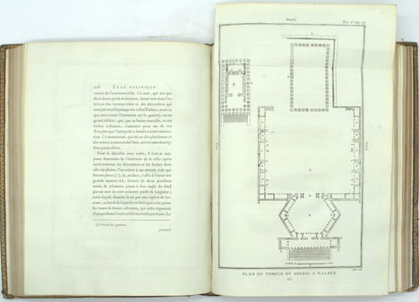 Voyage en Syrie et en Égypte, pendant les années 1783, 1784, & 1785.
. VOLNEY (Constantin François, comte de)