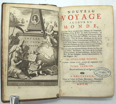 Nouveau voyage autour du monde. Où l'on décrit en particulier l'istme de l'Amerique, où l'on décrit en particulier l'istme de l'Amerique, plusieurs ...