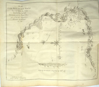 Voyage autour du monde, fait dans les années 1740, 41, 42, 43 & 44. Par George Anson…. Seconde édition.
