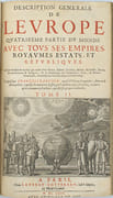 Le Monde ou Description générale de ses quatre Parties avec tout ses Empires, Royaumes, Estats et Republiques… Composés par Pierre d’Avity …. Comprenant Le Discours universel…, La Description générale de l’Asie, Premiere partie du monde…, la Description générale de l'Afrique, seconde partie du monde …, Description générale de l’Amérique, troisième partie du monde…. & Description generale de l’Europe, quatriesme partie du monde, avec tous ses empires, royaumes estats, et republiques (…), 1ère, 2ème et 3ème partie
 par D'AVITY, (Pierre), RANCHIN (François)
 - Image 10