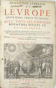 Le Monde ou Description générale de ses quatre Parties avec tout ses Empires, Royaumes, Estats et Republiques… Composés par Pierre d’Avity …. Comprenant Le Discours universel…, La Description générale de l’Asie, Premiere partie du monde…, la Description générale de l'Afrique, seconde partie du monde …, Description générale de l’Amérique, troisième partie du monde…. & Description generale de l’Europe, quatriesme partie du monde, avec tous ses empires, royaumes estats, et republiques (…), 1ère, 2ème et 3ème partie
 par D'AVITY, (Pierre), RANCHIN (François)
 - Image 11
