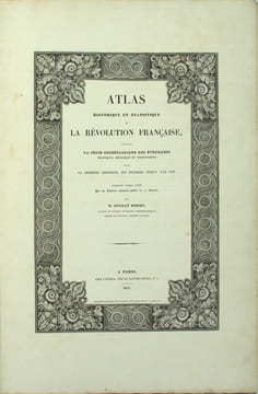 Atlas historique et statistique de la Révolution française.
. ROBERT, Arnault.
