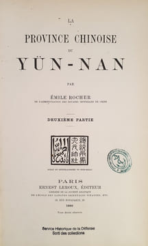 LA PROVINCE CHINOISE DU YUN-NAN. ROCHER