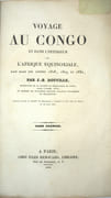 Voyage au Congo et dans l'intérieur de l'Afrique Equinoxiale, fait pendant les années 1828, 1829 et 1830. 
 by DOUVILLE (J.-B.). 
 - Image 3