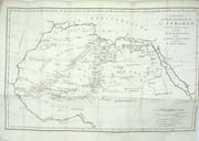 Voyages et Découvertes dans l'intérieur de l'Afrique […]. & Voyage dans les déserts du Sahara […] contenant, 1° La relation de son naufrage et de ses aventures pendant son esclavage ; 2° Un précis exact des mœurs, des usages et des opinions des habitans du Sahara.
 par HOUGHTON (Major) et PARK (Mungo). FOLLIÉ (Louis-Guillaume).
 - Image 3