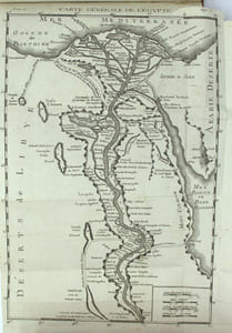 Lettres sur l'Egypte. Où l'on offre le parallèle des mœurs anciennes & modernes de ses habitans, où l'on décrit l'état, le commerce, l'agriculture, le gouvernement du pays, & la descente de S. Louis à Damiette, tirée de Joinville & des auteurs arabes, avec des cartes géographiques. Suivi de Lettres sur la Grèce… Par M. Savary.
