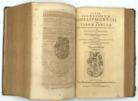Orientalis Historiae Tomus Primus. Gesta dei Per Francos, Siue Orientalum Expeditionum, Et Regni Francorum Hierosolimitani […]. Orientalis Historiae Tomus Secundus. Liber Sectorum Fideliumcurcis. Super Terrae Sanctae recuperatione et conservations. Quo et Terrae Sanctae Historia ab Origine & Eiusdem vicinarumque Prouineiarum Geographica descriptio continetur. Cuius Auctor Marinus Sanutus dictus Torsellus Patricius Venetus. 
