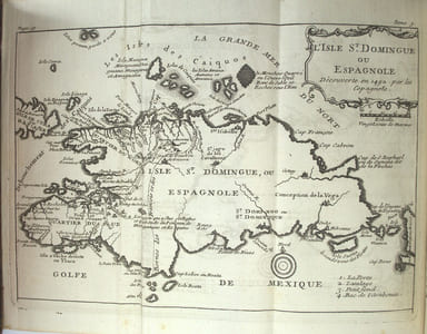 Nouveau voyage aux isles de l'Amerique, contenant l'histoire naturelle de ces pays, l’origine, les Mœurs, la Religion & le Gouvernement des Habitans anciens & modernes. Les Guerres & les Evenemens singuliers qui y sont arrivez pendant le long sejour que l'Auteur y a fait. Le Commerce & les Manufactures qui y sont établies, & les moyens de les augmenter : Avec une Description exacte & curieuse de toutes ces Isles. Ouvrage enrichi de plus de cent Cartes, Plans, & Figures en Tailles-douces.
