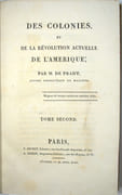 L’Europe et l’Amérique depuis le congrès de d’Aix-la-Chapelle par M. de Pradt….
 par PRADT (Dominique Dufour, Abbé de).
 - Image 3