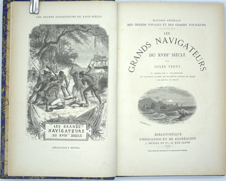 Les Grands Navigateurs du XVIIIe siècle.
. VERNE (Jules).