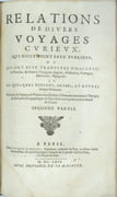 Relations de divers voyages curieux qui n'ont pas été publiées ou qui ont été traduites d'Hacluyt, de Purchas et d'autres voyageurs. 
 par THEVENOT (Melchisédech). 
 - Image 7