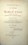 Le Livre de Marco Polo citoyen de Venise conseiller privé et commissaire impérial de Khoubilaï-Khaân : rédigé en français sous sa dictée en 1298 par Rusticien de Pise ; publié pour la première fois d'après trois manuscrits inédits de la Bibliothèque impériale de Paris, présentant la rédaction primitive du Livre, revue par Marc Pol lui-même et donnée par lui, en 1307, à Thiébault de Cépoy.

 par PAUTHIER, Guillaume, PAUL (Marc)

 - Image 2