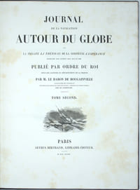 Journal de la navigation autour du globe de la frégate La Thétis et de la corvette L'Espérance pendant les années 1824, 1825 et 1826. Publié par ordre du Roi sous les auspices du Département de la Marine. 
