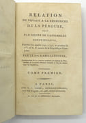 Relation du voyage à la recherche de La Pérouse, fait par ordre de l'Assemblée constituante, pendant les années 1791, 1792, et pendant la 1ère et la 2de année de la République Françoise.
 par LA BILLARDIÈRE, LABILLARDIÈRE (Jacques-Julien Houton de).
 - Image 2