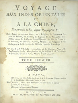 Voyage aux Indes orientales et à la Chine, fait par ordre du Roi, depuis 1774 jusqu'en 1781 : Dans lequel on traite des M urs, de la Religion, des ...