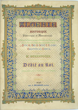 HISTORIQUE, PITTORESQUE ET MONUMENTALE. Recueil de vues, monuments, cérémonies, costumes, armes et portraits dessinés d’après nature, avec texte ...