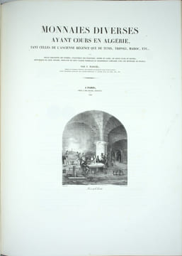 HISTORIQUE, PITTORESQUE ET MONUMENTALE. Recueil de vues, monuments, cérémonies, costumes, armes et portraits dessinés d’après nature, avec texte ...