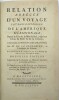 Relation abr&eacute;g&eacute;e d'un voyage fait dans l'int&eacute;rieur de l'Am&eacute;rique m&eacute;ridionale, depuis la c&ocirc;te de la mer du sud, jusqu'aux c&ocirc;tes du br&eacute;sil et de la ...