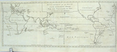 Voyage autour du monde, par la frégate du roi la Boudeuse et la flûte l'Étoile, en 1766, 1767, 1768 et 1769. Seconde édition augmentée. Suivi de Journal d'un Voyage autour du Monde, Fait par MM. Banks & Solander, Anglois, en 1768, 1769, 1770, 1771