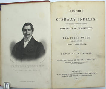 History of the Ojebway Indians ; with especial reference to their conversion to Christianity 
