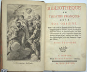 Bibliothèque du théatre françois depuis son origine. 
 par LA VALLIÈRE (Louis-César duc de)
 - Image 4