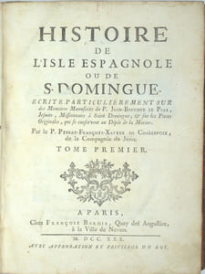 Histoire de l’isle Espagnole ou de S. Domingue. 
