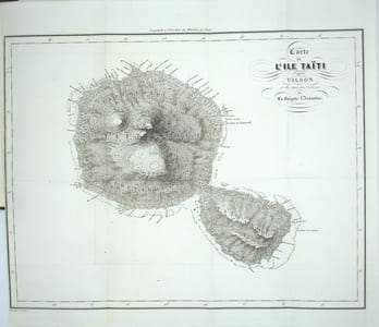 Iles Taïti. Esquisse historique et géographique précédée de considérations générales sur la colonisation française dans l'Océanie. 
