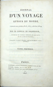 Journal d'un voyage autour du monde, pendant les années 1816, 1817, 1818 et 1819.
